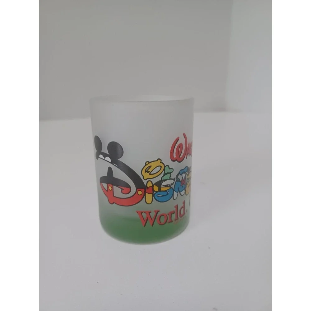 Walt Disney World Mickey Mouse Donald Duck Shot Glass Shotglass 2.5